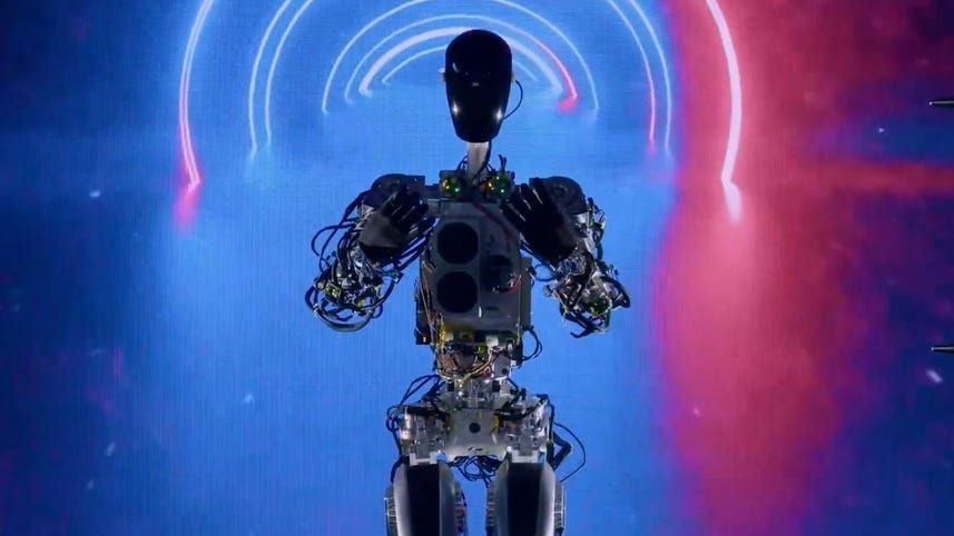 Elon Musk tiết lộ robot hình người Optimus, dự định sản xuất hàng triệu đơn vị trong tương lai