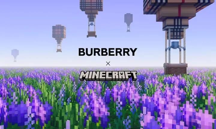 Burberry hợp tác Minecraft bước chân vào vũ trụ game giữa metaverse