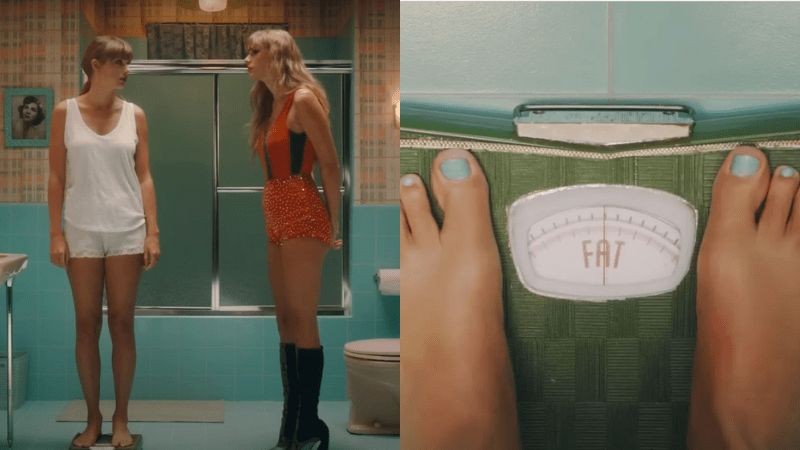 Hành động Taylor Swift kỳ thị người béo trong MV 'Anti-Hero' gây tranh cãi
