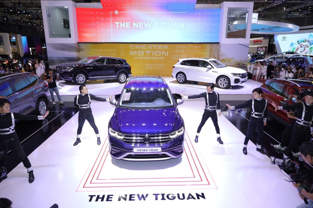 Volkswagen ra mắt xe Tiguan mới tại Triển lãm Ô tô Việt Nam 2022