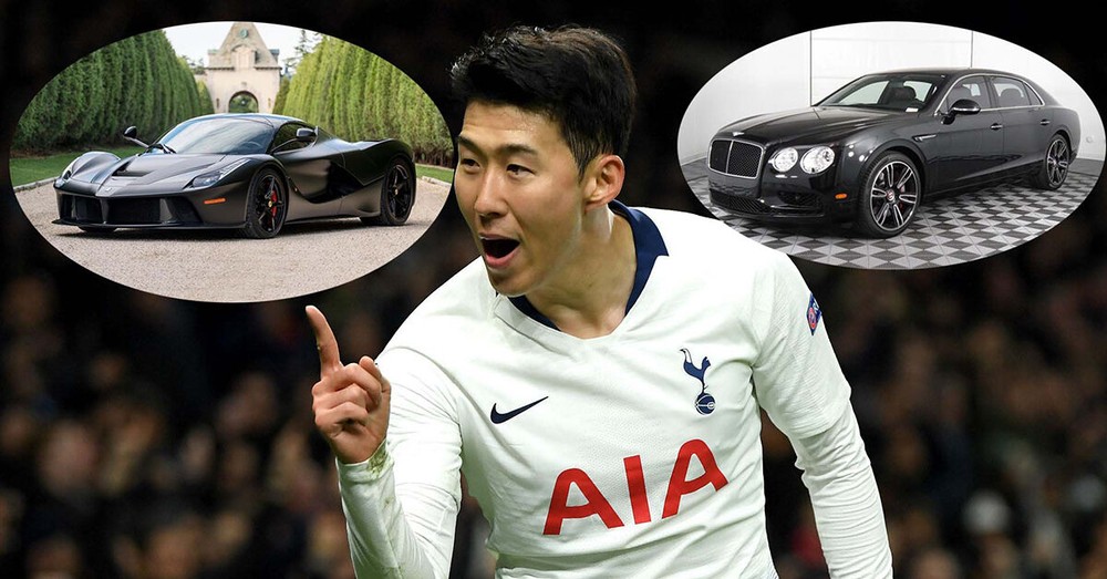 Dàn siêu xe của Son Heung-min đắt đỏ không thua kém Ronaldo và Messi