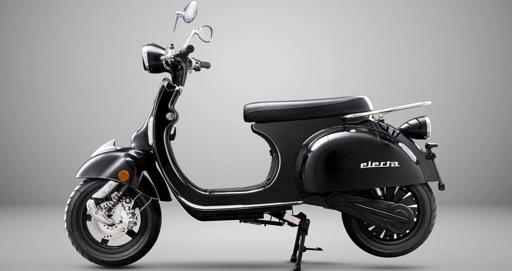 One Moto Electa chiếc xe máy điện mang phong cách retro