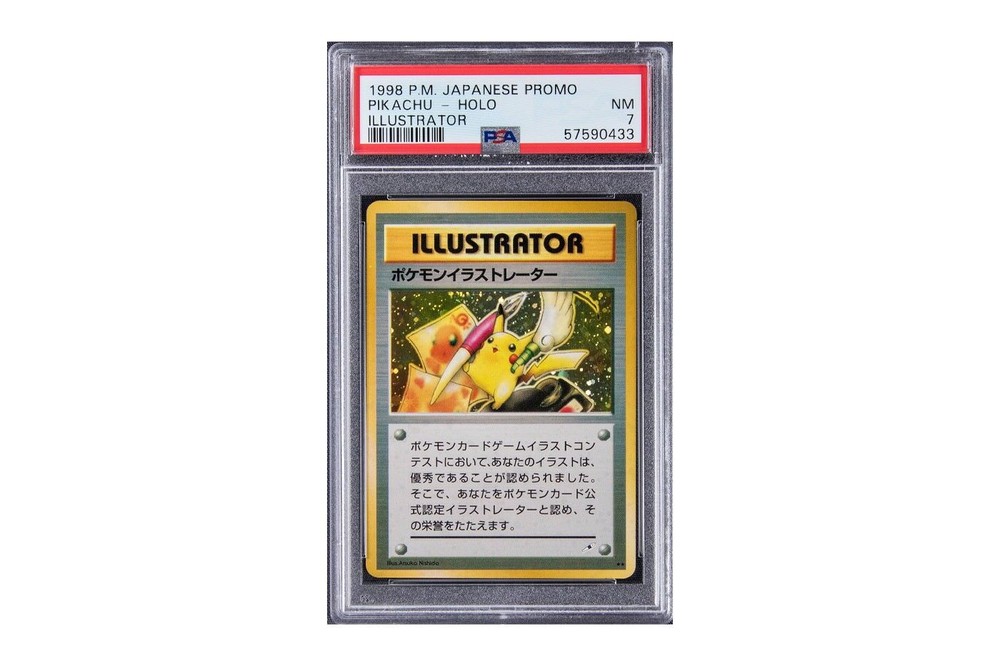Thẻ bài Pokémon Pikachu 1998 ba chiều siêu hiếm được bán với giá kỷ lục 20,1 tỷ đồng