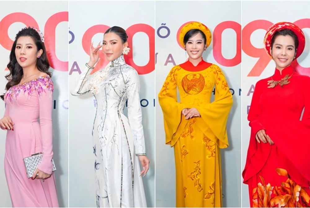 NTK Đinh Văn Thơ - BST Nàng Dâu show thời trang mang tên “Gõ cửa 90”