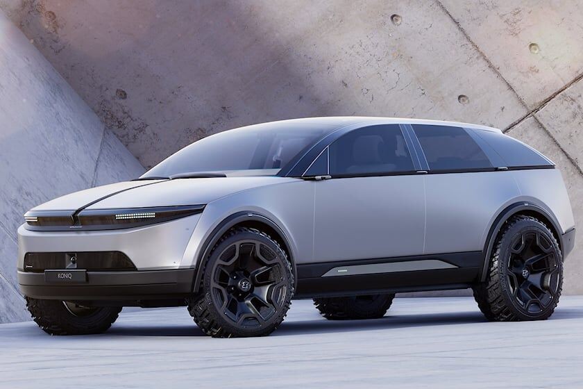 Hyundai Koniq Concept – SUV điện có thể đi địa hình