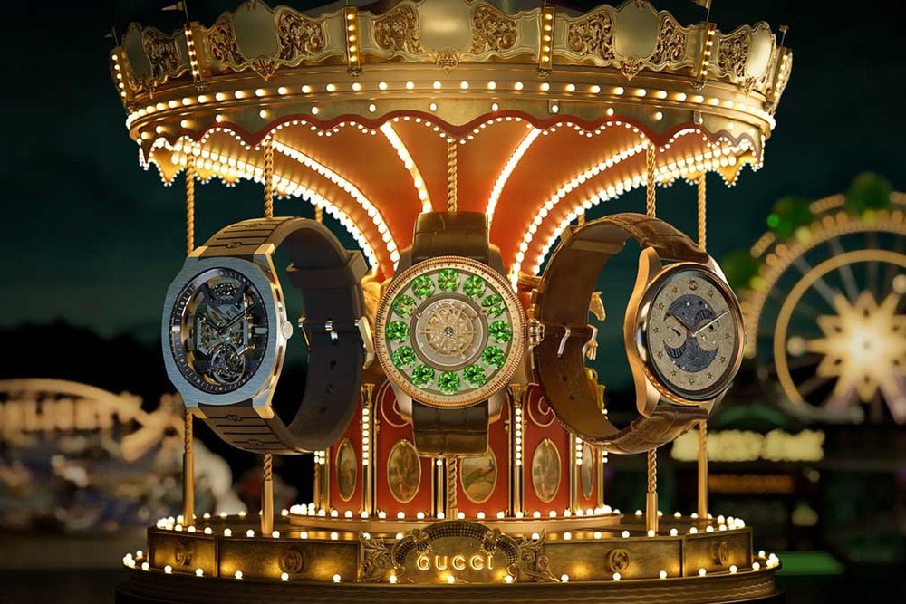 Gucci kỷ niệm 50 năm lịch sử dòng đồng hồ cao cấp với “Gucci Wonderland”
