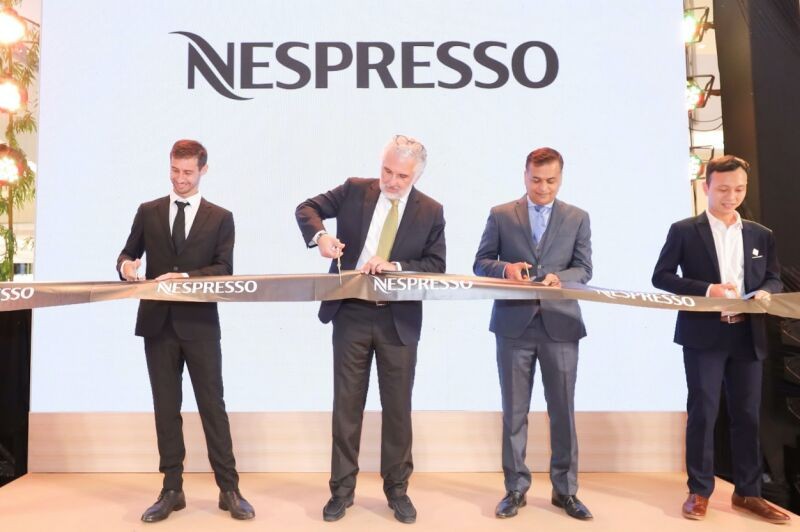 Khai trương cửa hàng mới của Nespresso tọa lạc ở TTTM Saigon Centre