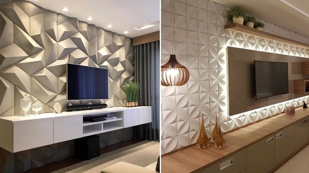 Thay đổi không gian sống với các thiết kế nội thất cùng tấm ốp 3D PVC