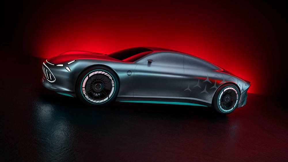 Mercedes-AMG Vision concept bản xem trước chạy hoàn toàn bằng điện