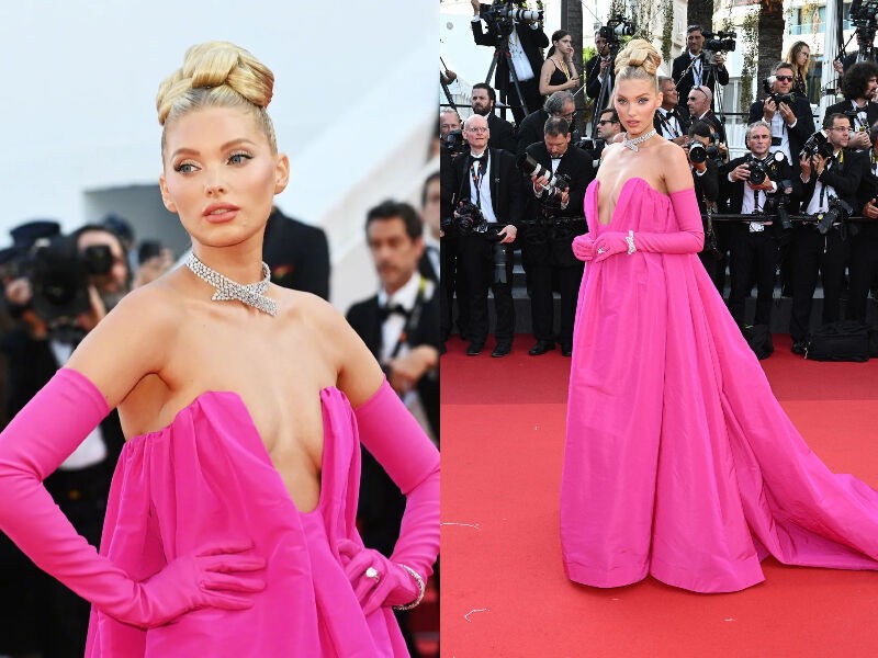 LHP Cannes 2022 - Thảm đỏ nổi bật cùng dàn người đẹp lên đồ sắc hồng
