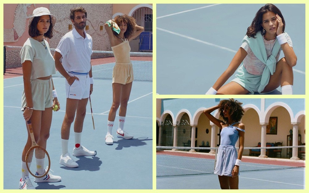 Phong cách phối đồ theo trang phục quần vợt - Tenniscore