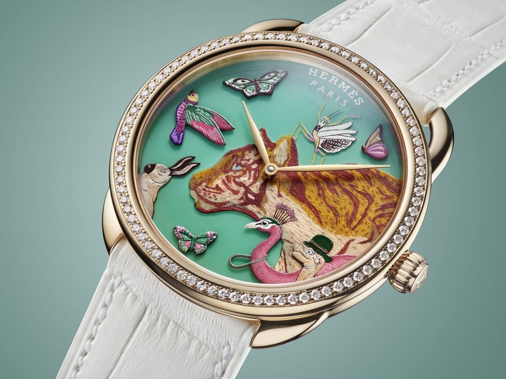 Đồng hồ Hermès Horloger - Câu chuyện cổ tích phía sau mặt số