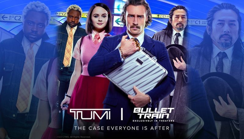TUMI xuất hiện trong siêu phẩm hành động “Bullet Train” của Sony Pictures