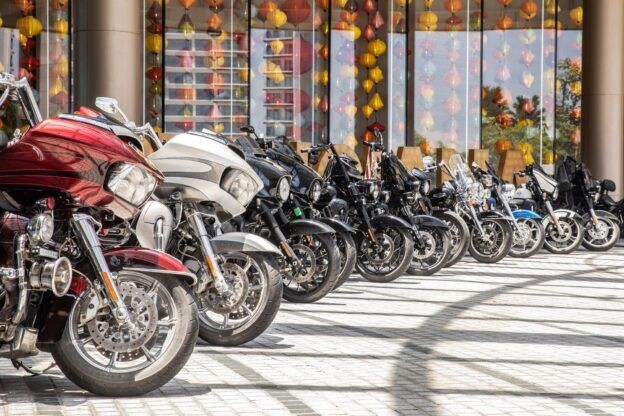 Đoàn mô tô Harley Davidson Việt Nam lăn bánh đến Hoiana Resort & Golf