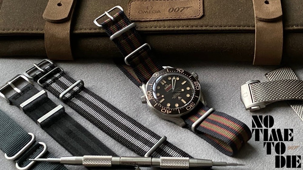Đồng hồ Omega Seamaster 300m 007 Edition từng xuất hiện trong James Bond 007