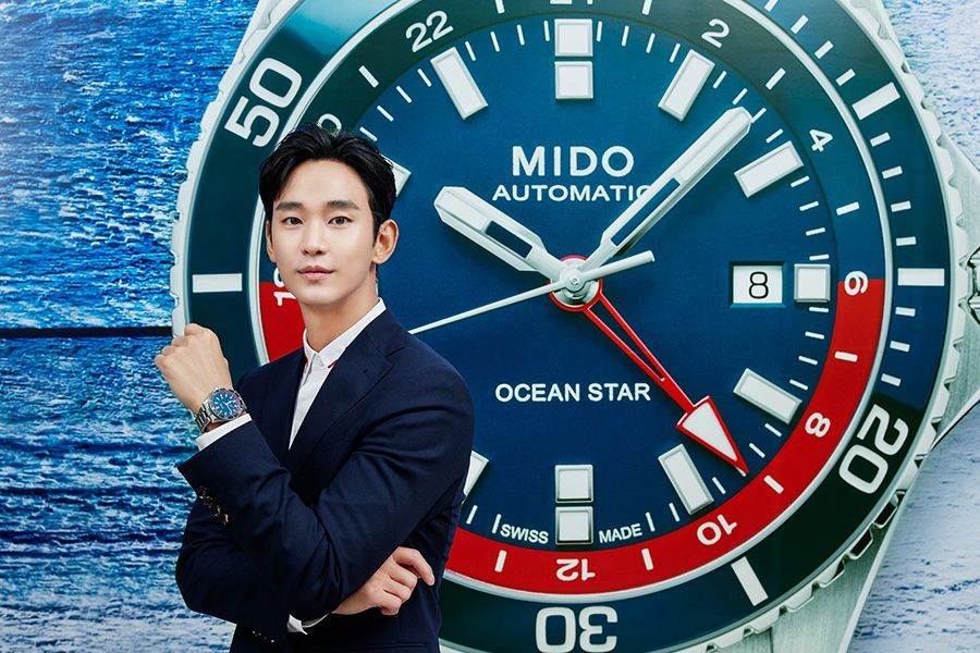 Đại sứ thương hiệu Kim Soo Hyun tại sự kiến giới thiệu đồng hồ Mido