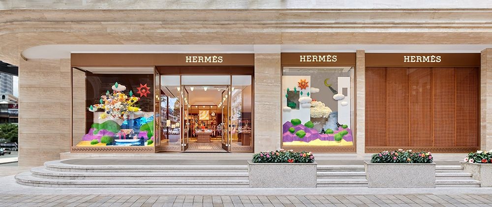 Cửa hàng mới của Hermès tại Union Square mang đậm nét văn hoá truyền thống