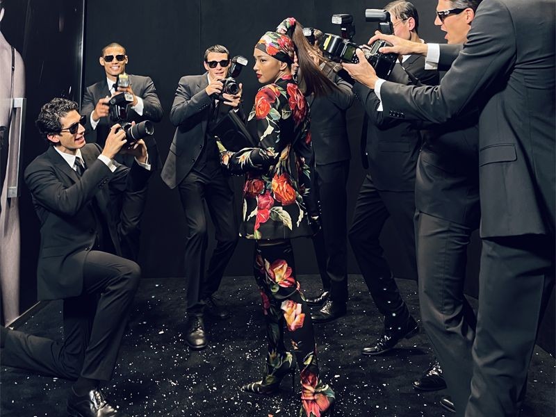 Fashionista Châu Bùi tỏa sáng khi có mặt tại show diễn Dolce & Gabbana