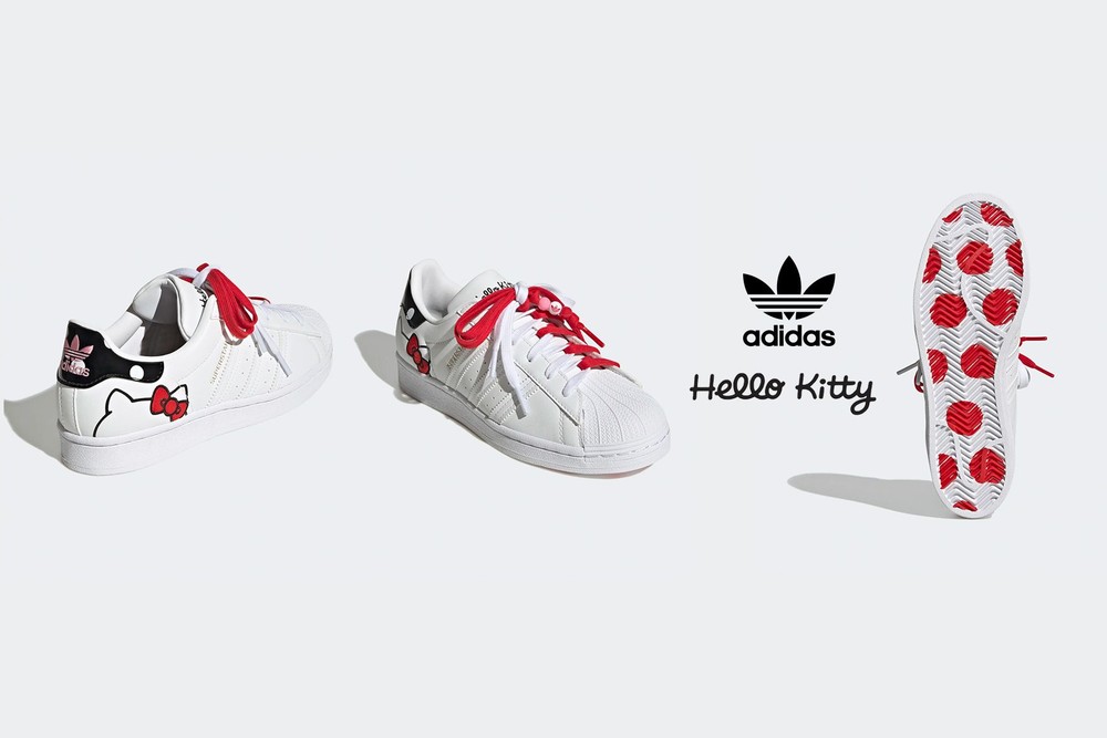 Hello Kitty  tiếp tục hợp tác cùng adidas Originals cho ba mẫu giày kinh điển