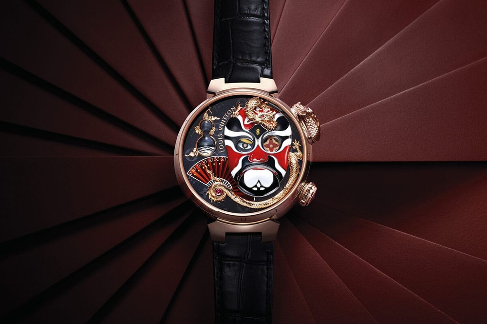 Ra mắt đồng hồ kinh kịch Louis Vuitton cảm hứng từ kinh kịch Trung Hoa