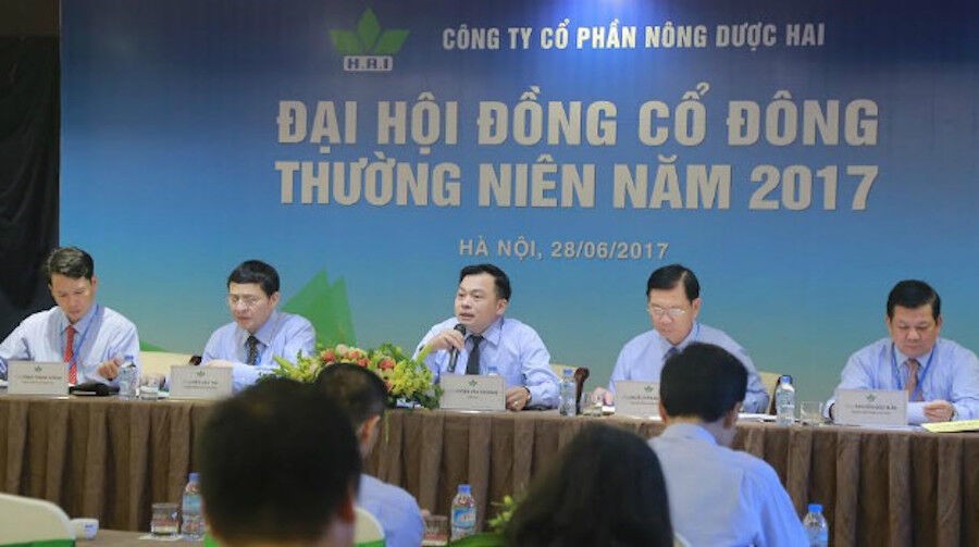 Nông dược HAI thông qua kế hoạch doanh thu 1.615 tỷ đồng năm 2017
