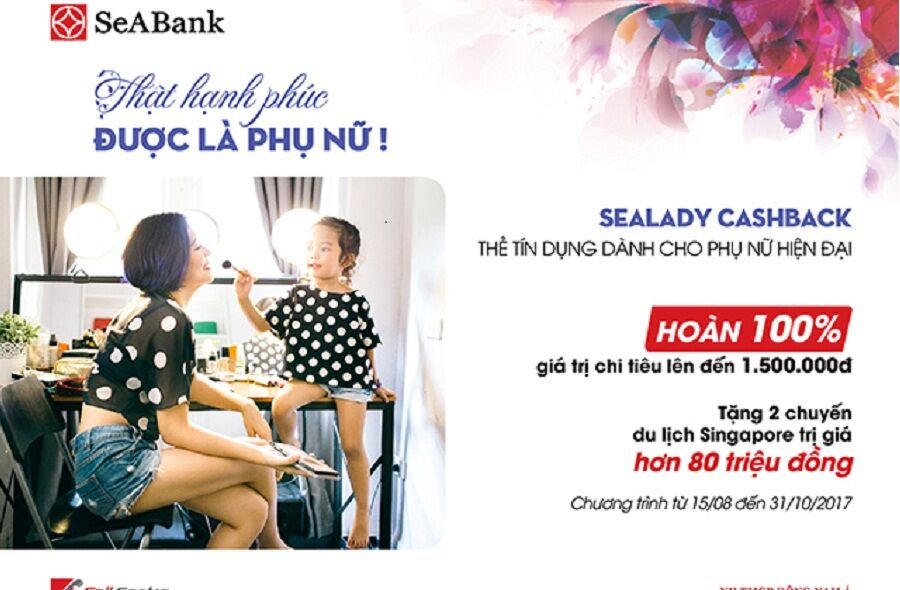 SeABank ra mắt thẻ tín dụng dành riêng cho phụ nữ