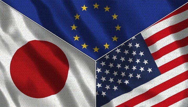 Hoa Kỳ, Nhật bản, EU gặp gỡ trước thềm ký kết thoả thuận thương mại Mỹ-Trung