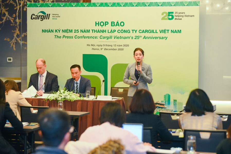 Cargill rót thêm 28 triệu USD đầu tư tại Việt Nam