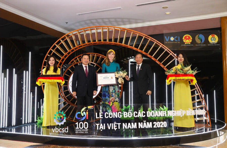 HEINEKEN Việt Nam tiếp tục được vinh danh trong Top 3 DN PTBV nhất Việt Nam