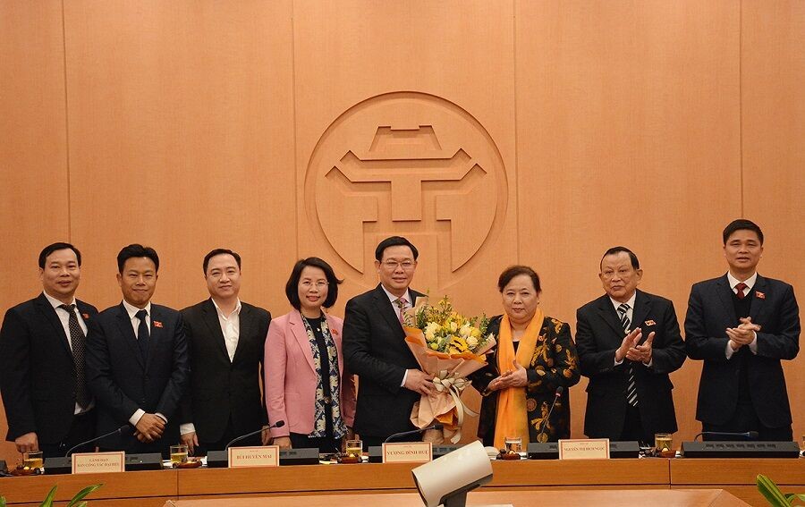 Bí thư Thành ủy Hà Nội Vương Đình Huệ được bầu làm Trưởng Đoàn ĐBQH Hà Nội