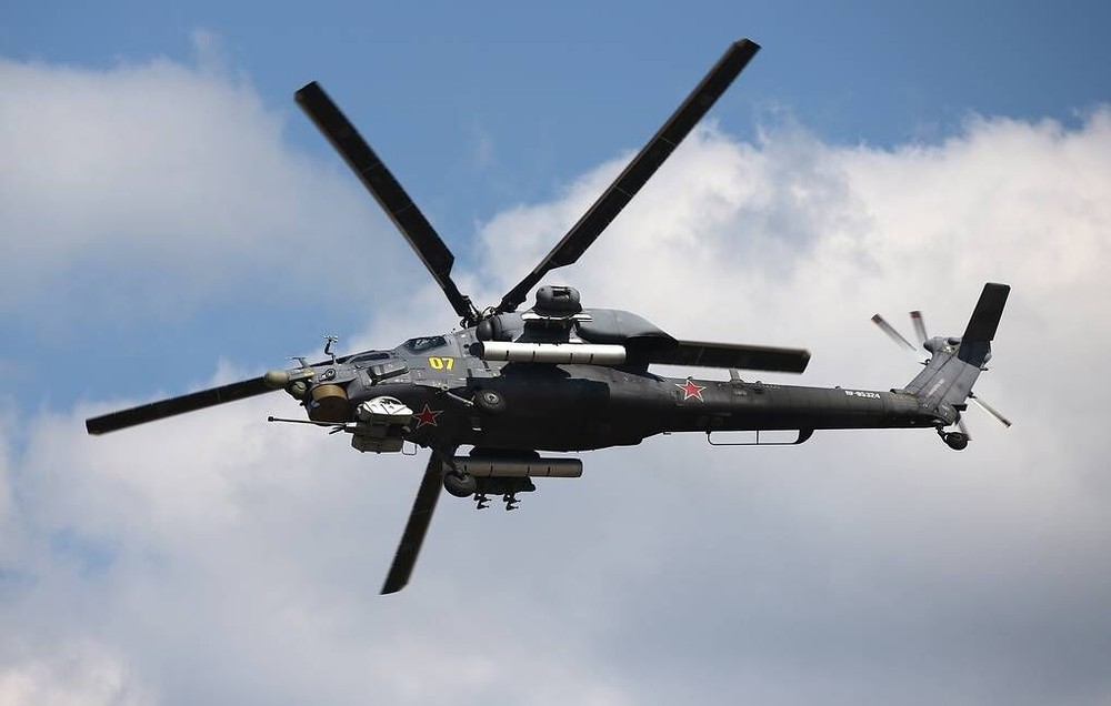 Video kinh khủng màn diệt tăng IS ở Syria của trực thăng tấn công Mi-28N