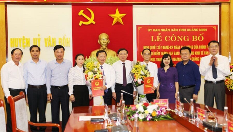 Quảng Ninh: Công bố Nghị quyết của Chính phủ thí điểm thành lập Ban Quản lý KKT Vân Đồn