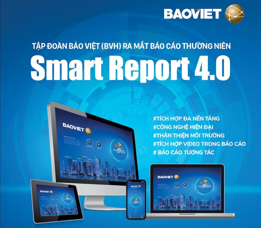 Tập đoàn Bảo Việt ra mắt Báo cáo thường niên Smart Report 4.0