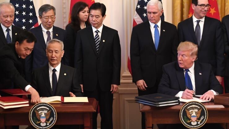 Hoa Kỳ và Trung Quốc dự định xem xét thoả thuận thương mại giai đoạn I vào giữa tháng 8