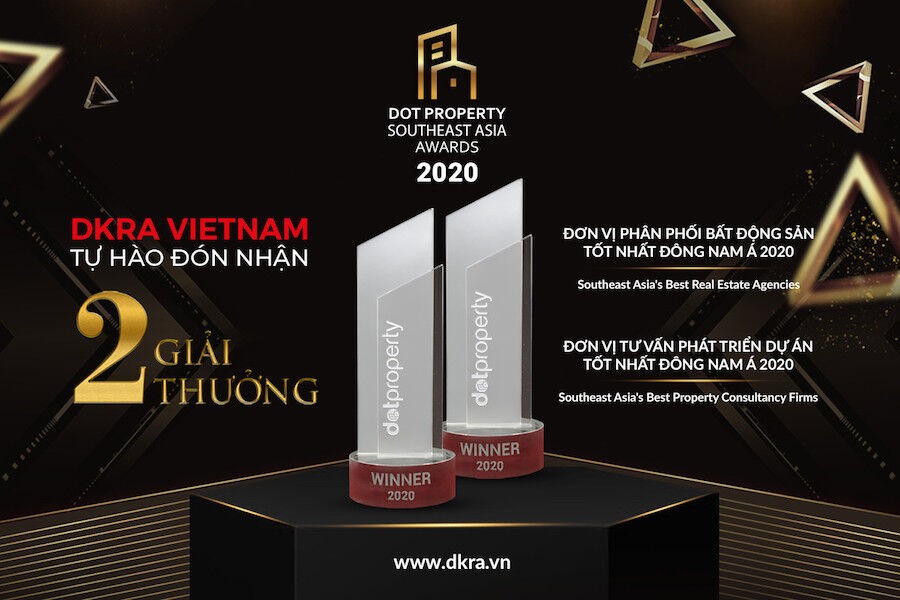 DKRA Vietnam đón nhận bộ đôi giải thưởng danh giá nhất Đông Nam Á