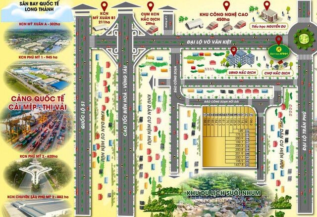 Loạt dự án của Địa ốc Vạn Tín Phát vào "tầm ngắm" của tỉnh Bà Rịa - Vũng Tàu