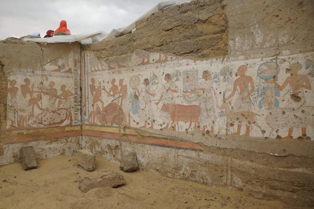 Giới khảo cổ Ai Cập phát hiện một ngôi mộ có liên hệ với Pharaoh Ramses II