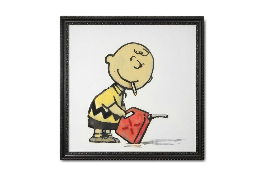 Bức tranh 'Charlie Brown' của Banksy được bán với giá 4 triệu USD