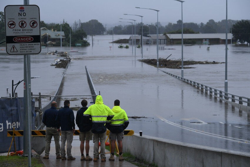 Sydney - Úc: Lũ lụt kinh hoàng nhất trong 60 năm, sơ tán hàng chục nghìn dân