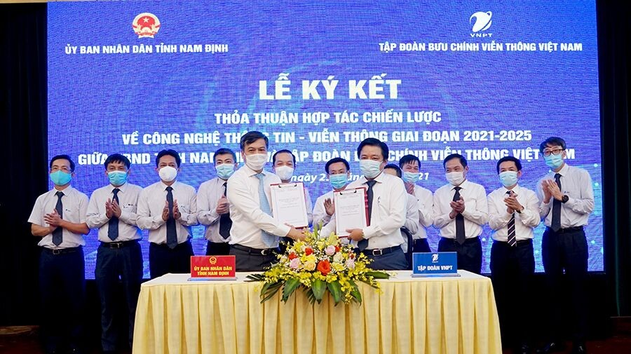 VNPT "bắt tay" Nam Định hiện thực hóa các mục tiêu số hóa toàn diện