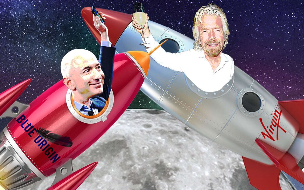 Tỷ phú Richard Branson đặt mục tiêu phải du hành vũ trụ… trước Jeff Bezos