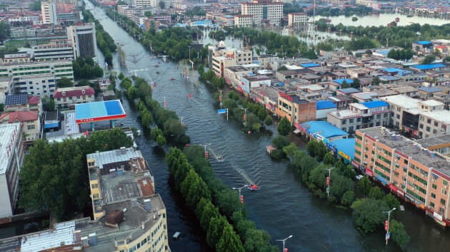 Số người tử vong vì lũ lụt ở Hà Nam, Trung Quốc vượt mức 302 người