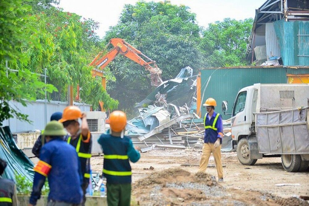 Hà Nội kiểm tra xử lý vi phạm xây dựng tại 5 quận, thị xã trong năm 2022