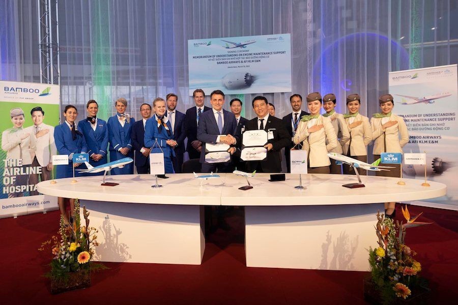 Bamboo Airways ký thoả thuận hợp tác 750 triệu USD với công ty Hà Lan