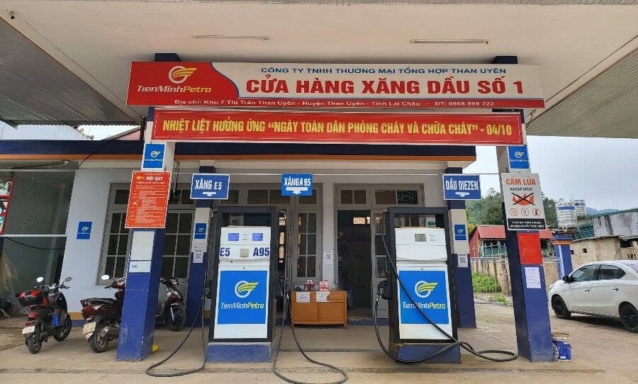 Vi phạm quy định thời gian bán hàng, một doanh nghiệp xăng dầu ở Lai Châu bị phạt hành chính