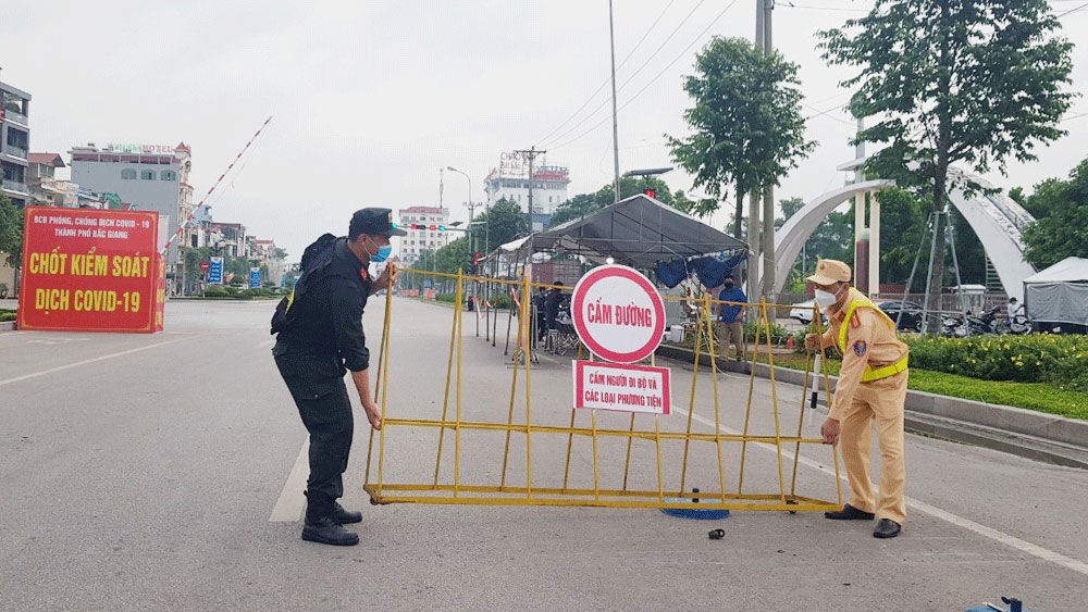 TP Bắc Giang: Gỡ bỏ giãn cách xã hội, một số dịch vụ được hoạt động trở lại
