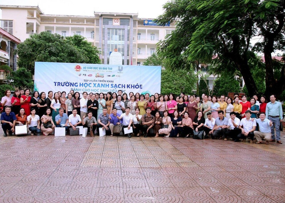 Unilever Việt Nam công bố chương trình “Trường học Xanh – Sạch – Khỏe”