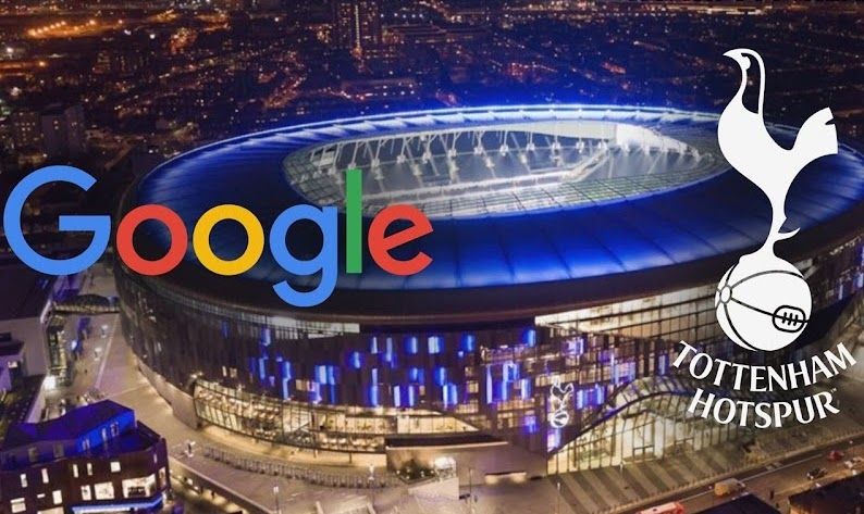 Google đàm phán quyền đặt tên sân vận động với Tottenham Hotspur