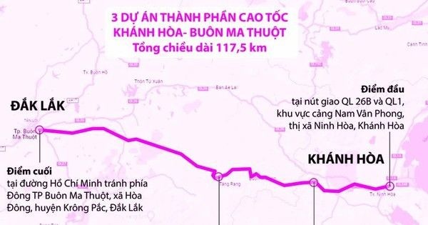 Phấn đấu khởi công Cao tốc Khánh Hòa-Buôn Ma Thuột vào ngày 1/6/2023