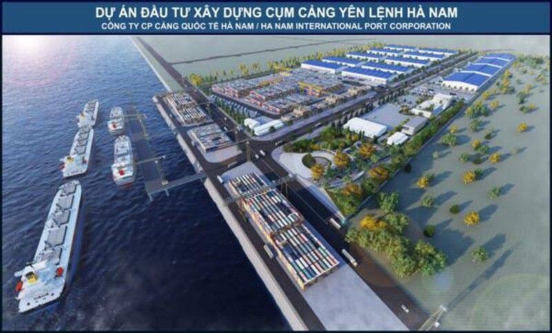 Thủ tướng đồng ý xây dựng cụm cảng Yên Lệnh – Hà Nam gần 1.300 tỷ đồng